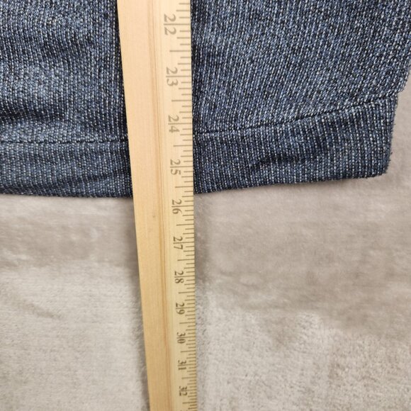 NEXT Sweatshirt Cotton Blend Blue Sequined Hearts Size M - Picture 7 of 8